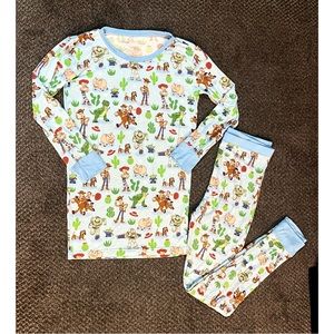 Little Sleepies Toy Story Bamboo Pajamas - 12/14, EUC